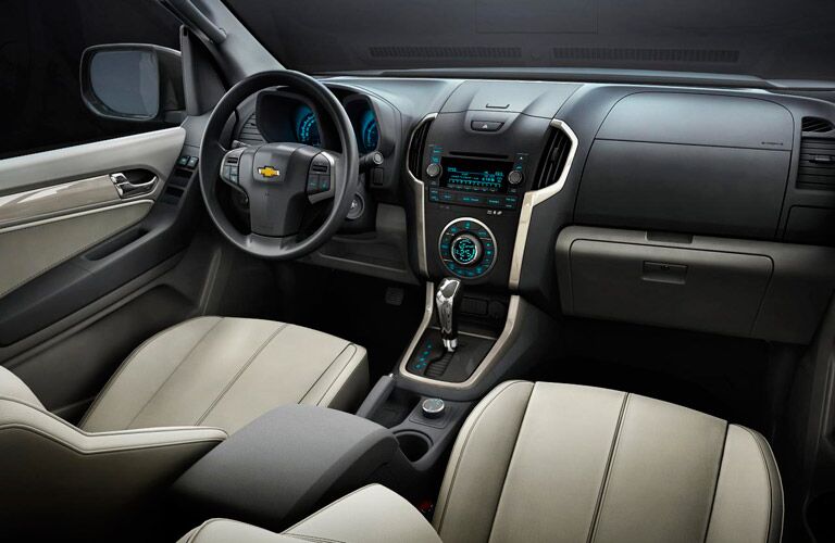 Front dash of the discontinued Chevrolet Trailblazer