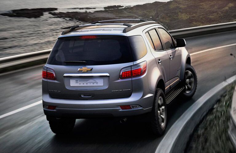 Rear end of the discontinued Chevrolet Trailblazer