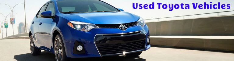 Used Toyota Vehicles Indianapolis, IN