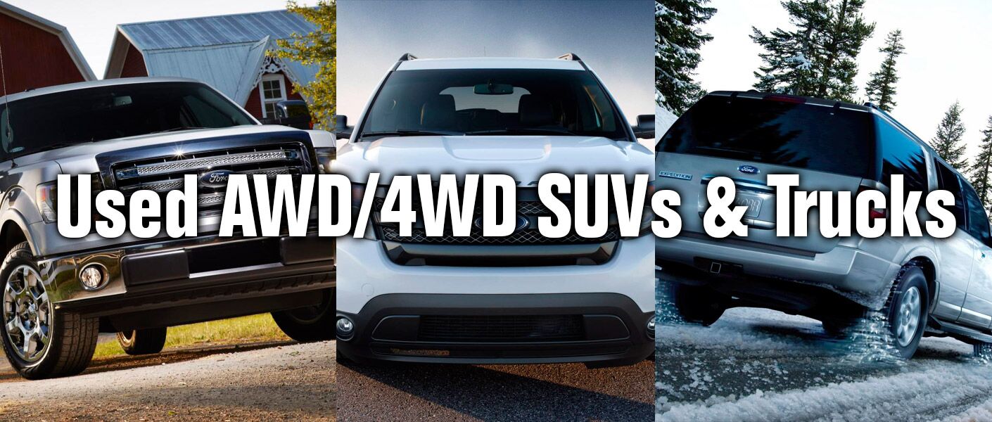 Looking for Used AWD and 4WD SUVs and Trucks in Indiana