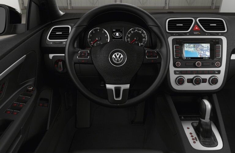 2016 VW Eos touchscreen navigation