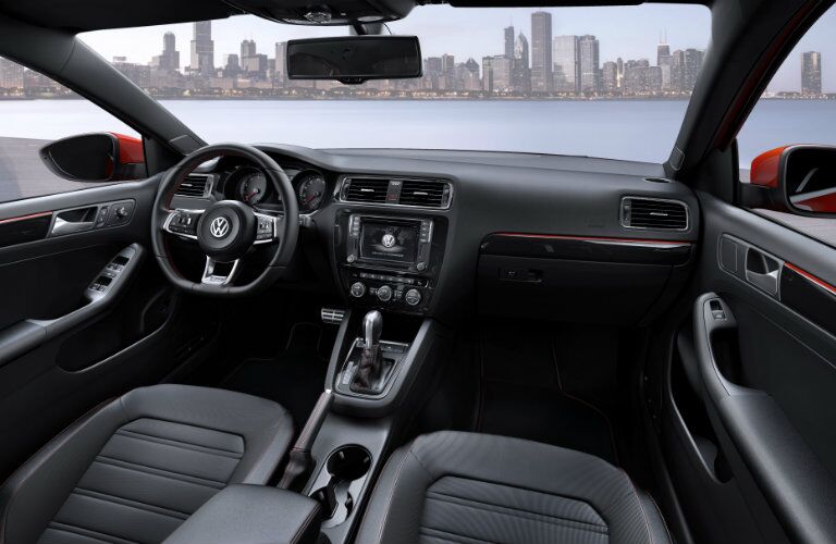 2016 Volkswagen Jetta GLI red line interior