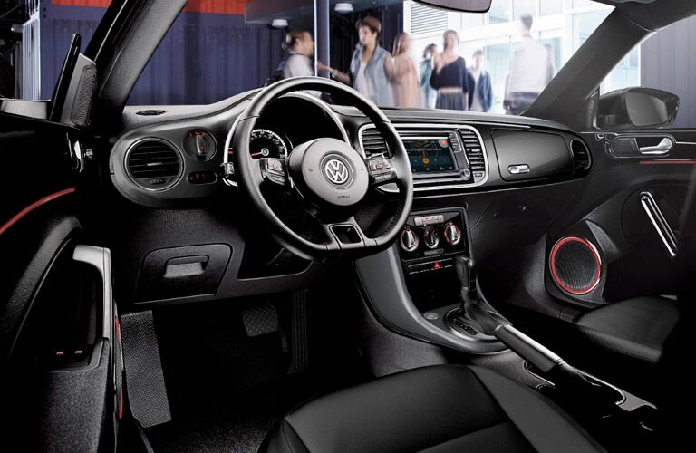 2017 vw beetle interior ambient lighting dashboard touchscreen