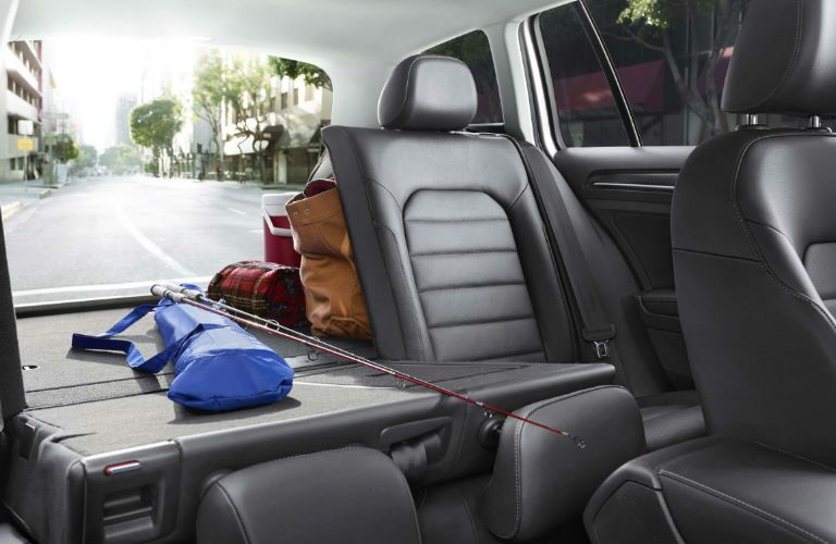 2017 vw golf sportwagen interior cargo space rear seats