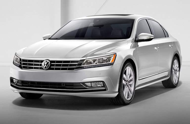 2017 VW Passat shown in white