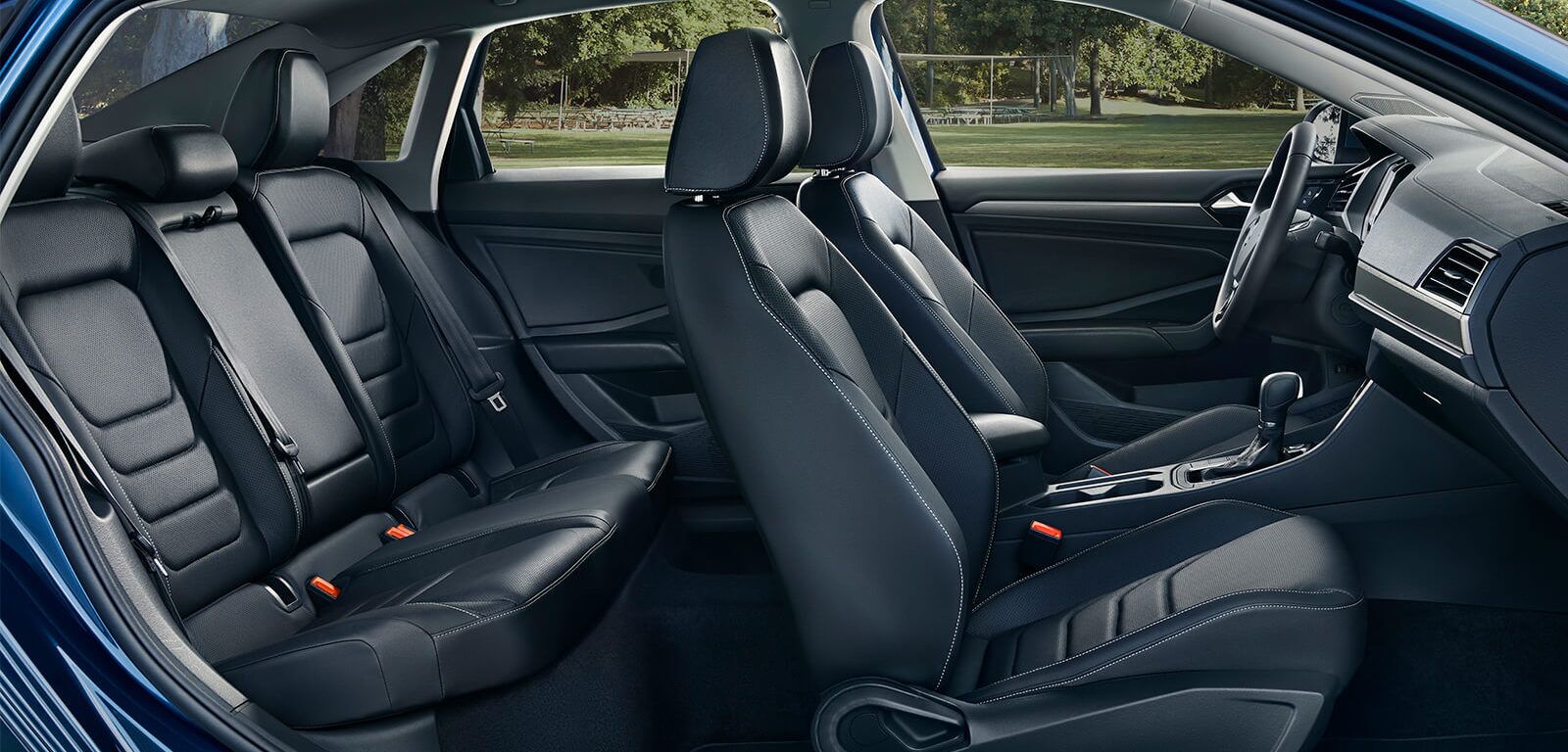 New 2019 Volkswagen Jetta available front row leather heated seats