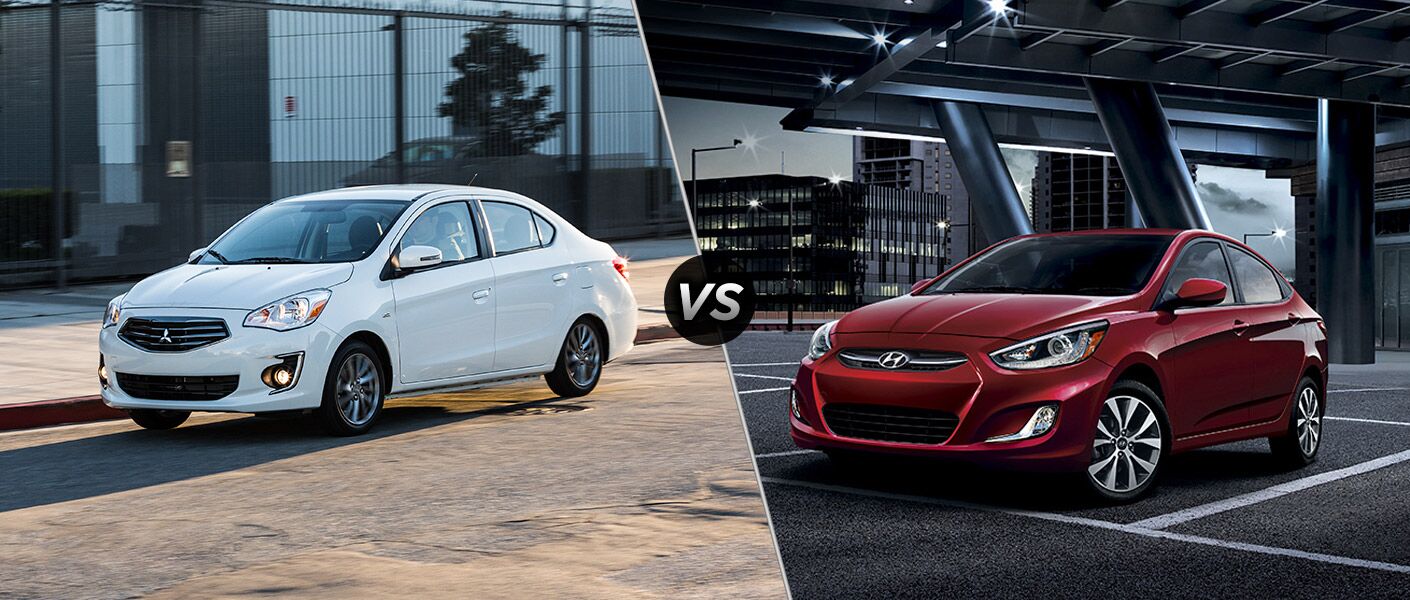 2017 Mitsubishi Mirage G4 Vs 2016 Hyundai Accent
