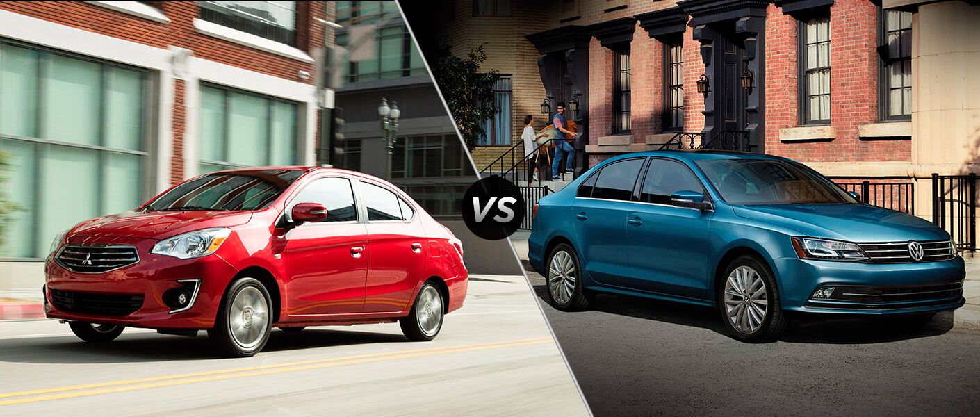 2017 Mitsubishi Mirage G4 Vs 2016 Volkswagen Jetta