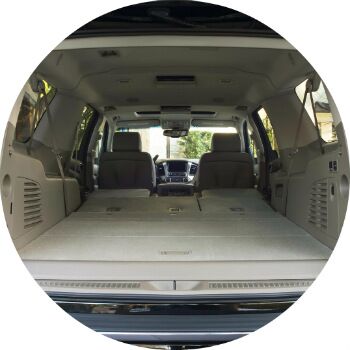 how much space is in the 2016 chevy suburban?