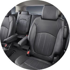 how much space is in the 2017 buick enclave?
