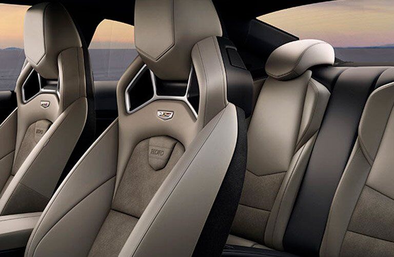 2017 cadillac ats-v seat design