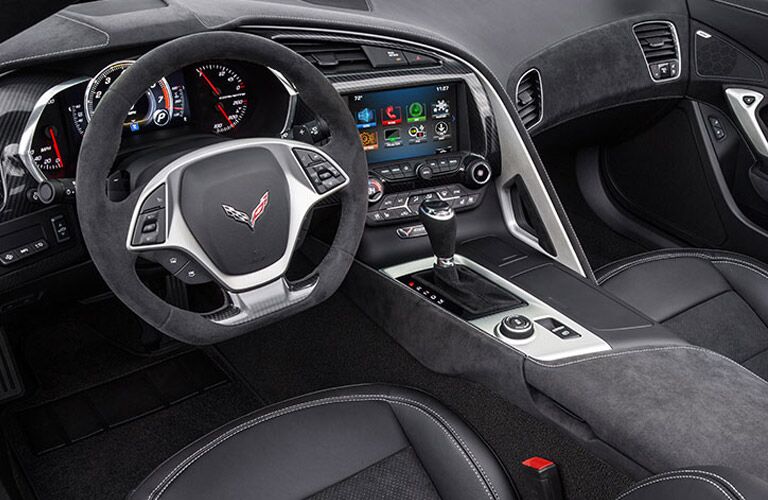 2017 chevy corvette interior features and design