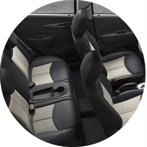 how much room is inside the 2017 chevy spark?