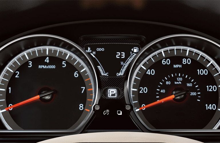 2017 Nissan Versa dashboard