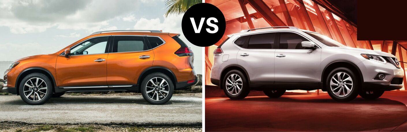 2017 Nissan Rogue Vs 2016