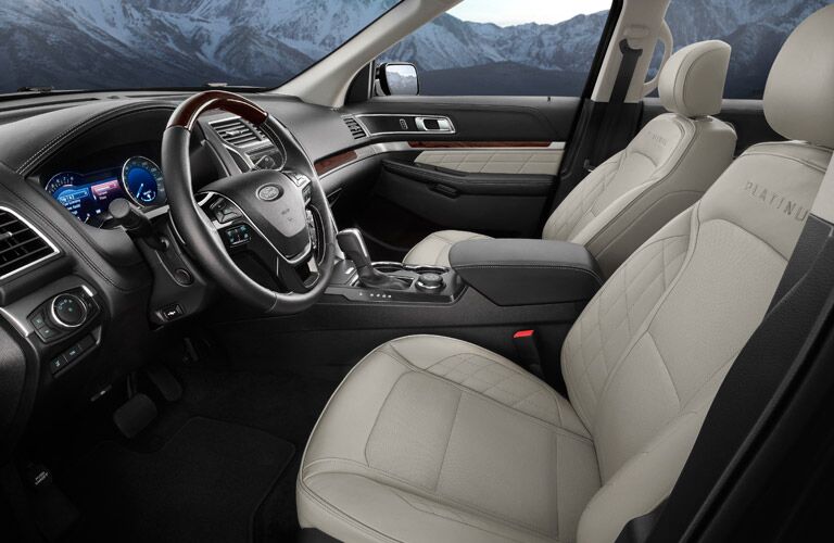 2017 Ford Explorer interior front