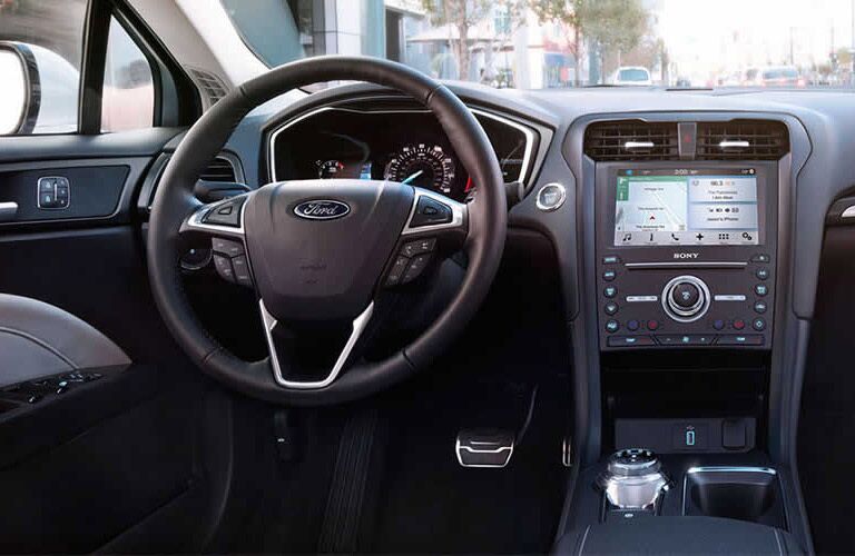 2017 Ford Fusion interior front seat