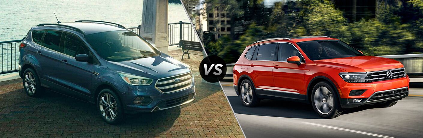 Ford Vs Volkswagen Reliability 2019 Ford Escape vs 2019 Volkswagen Tiguan