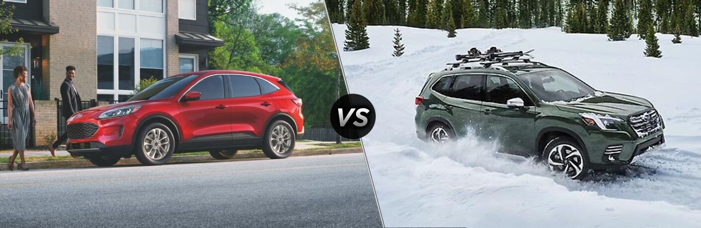 2022 Ford Escape vs. 2022 Subaru Forester