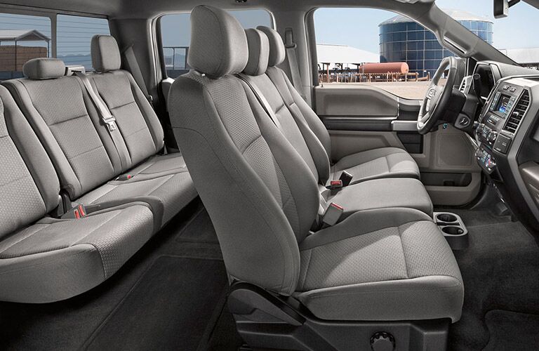 Interior space in 2017 F-150 is near best in class