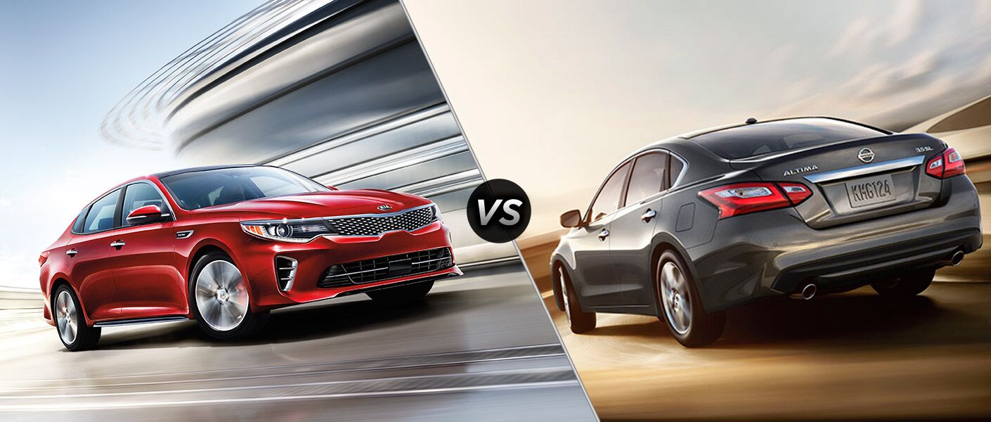 2016 Kia Optima vs 2016 Nissan Altima