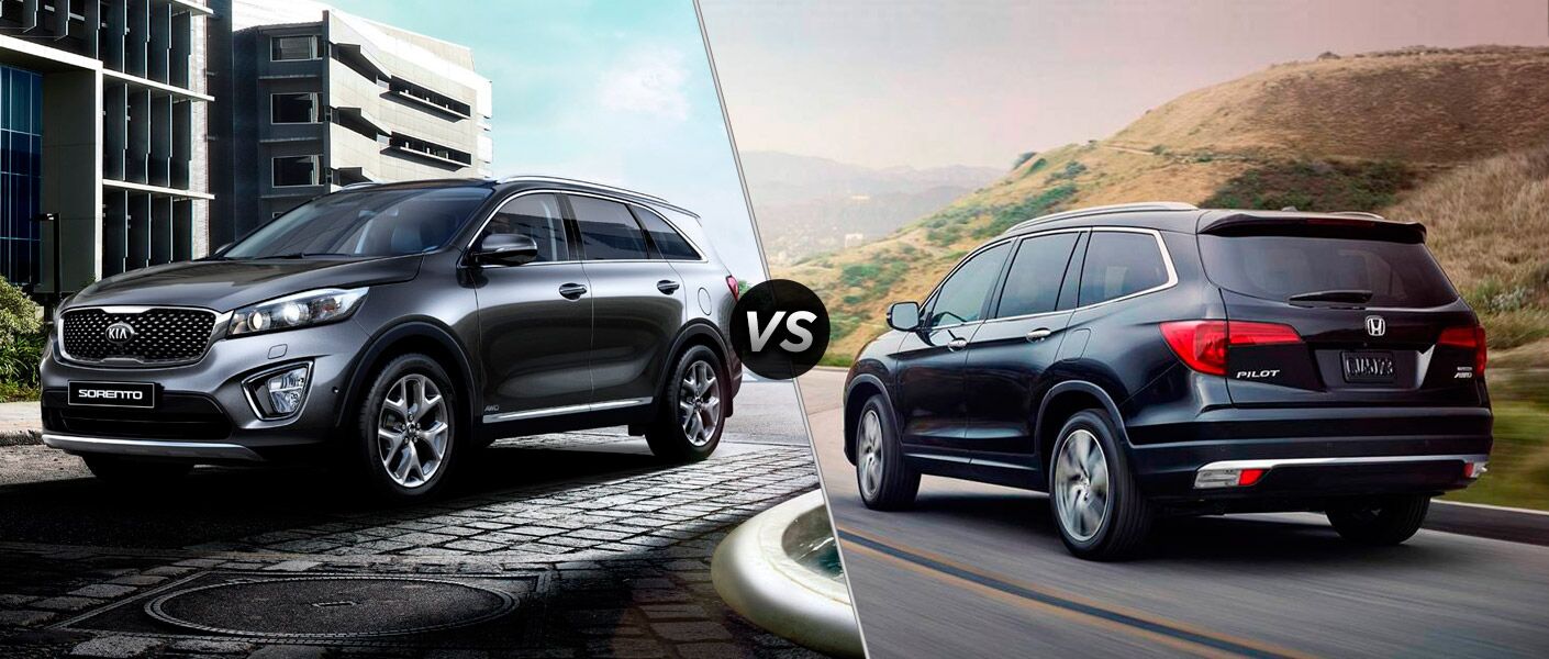 2016 Kia Sorento vs 2016 Honda Pilot 2016 Kia Sorento vs 2016 Honda Pilot