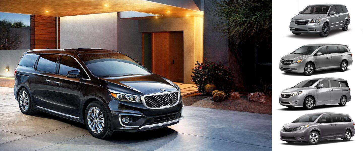 2016 Kia Sedona Vs The Minivan Compeion