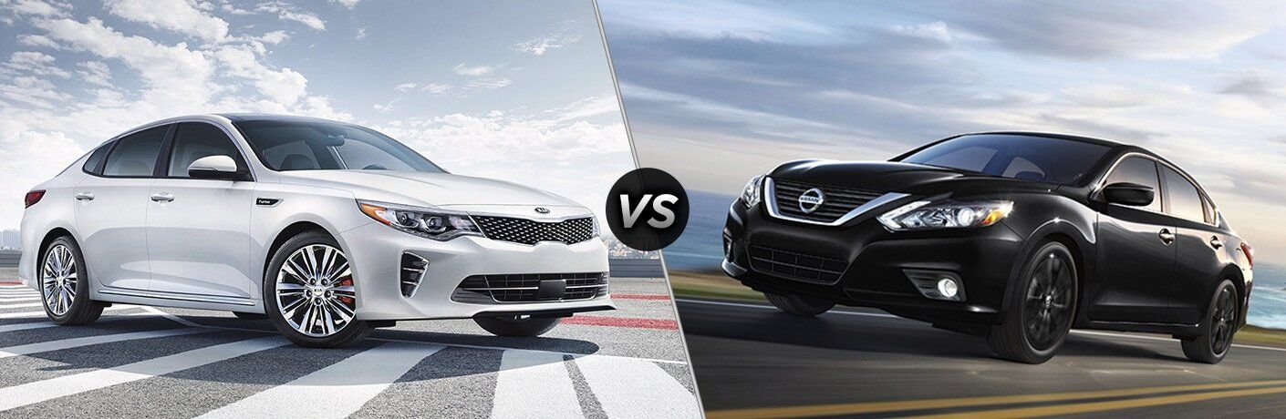 2017 Kia Optima vs. 2017 Nissan Altima 2017 Kia Optima vs. 2017 Nissan Altima