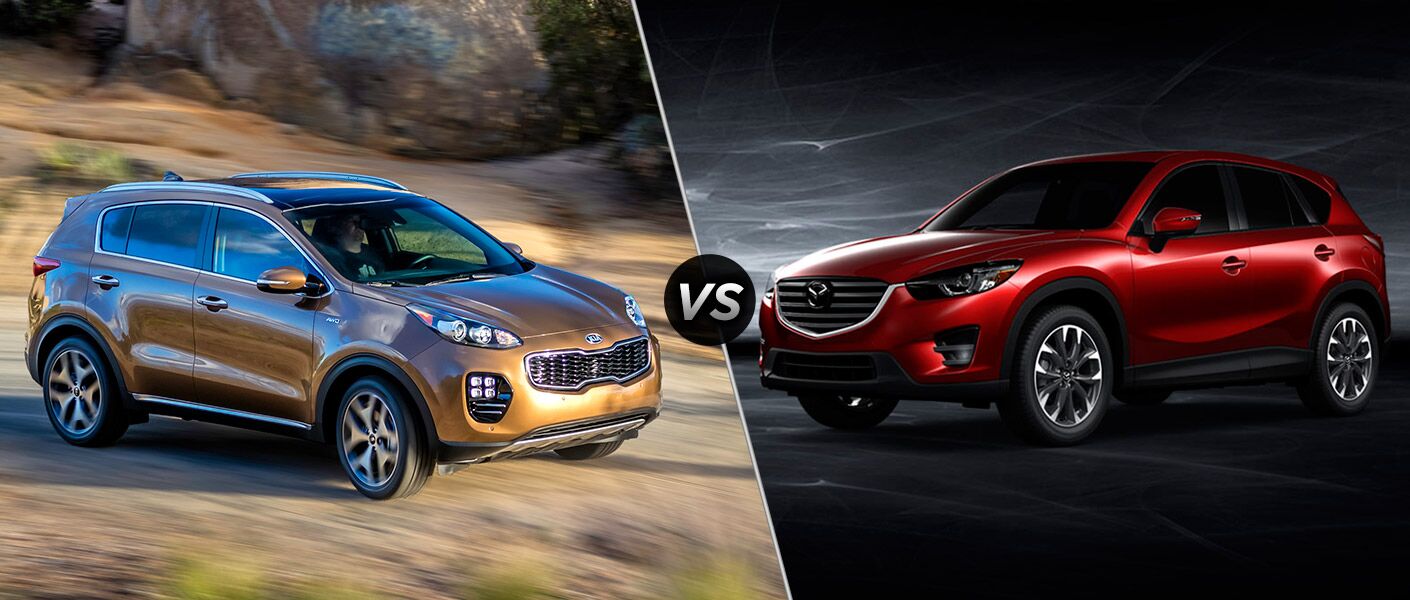 2017 Kia Sportage Vs 2016 Mazda Cx 5