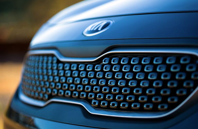 Kia Niro grille up close