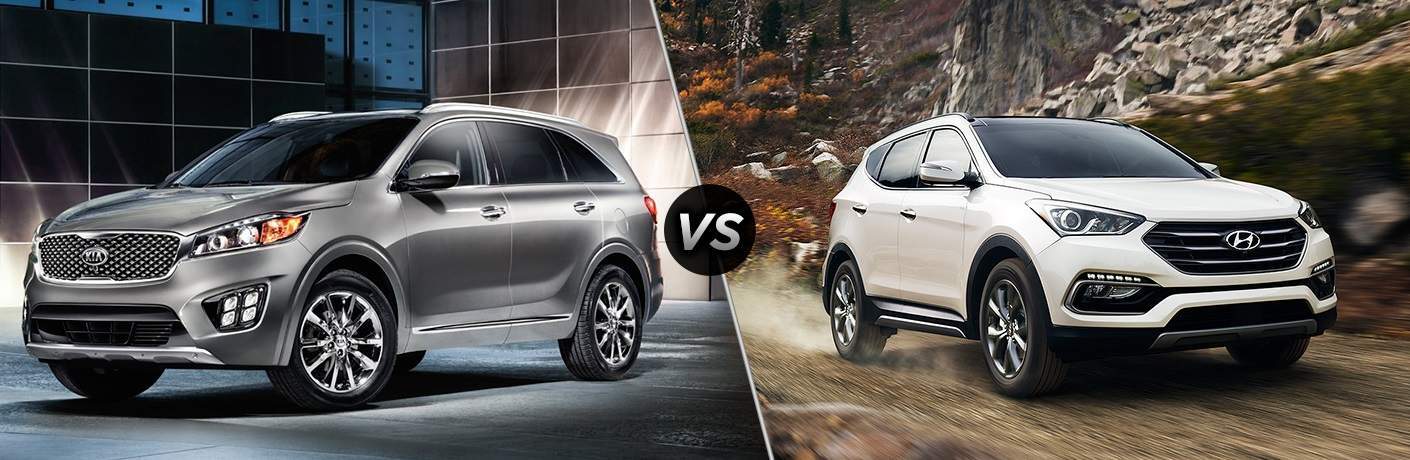 2018 Kia Sorento Vs 2018 Hyundai Santa Fe Sport