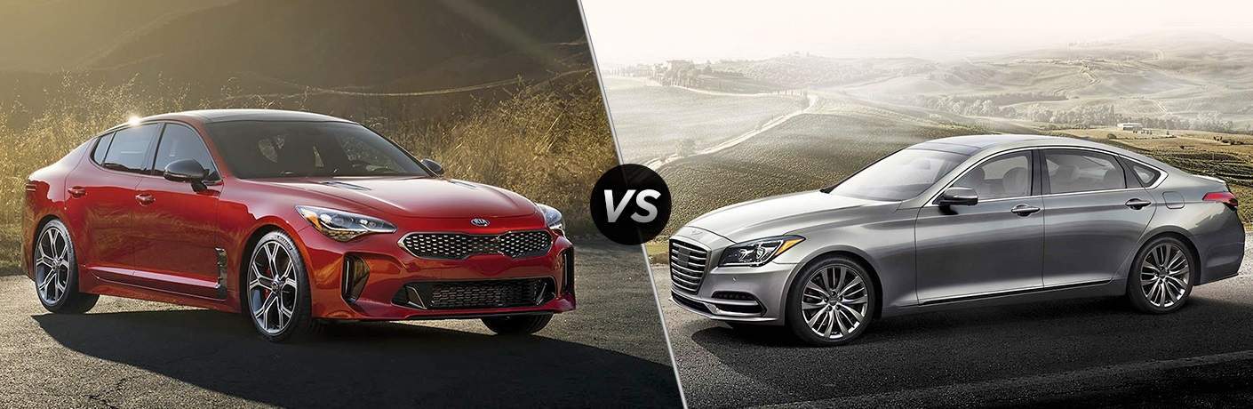 2018 Kia Stinger V6 Vs 2018 Genesis G80 V6