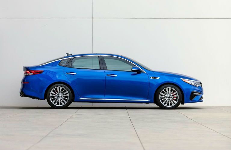 Blue Kia Optima for 2019