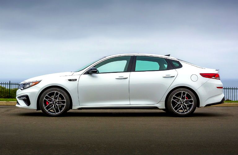 White 2020 Kia Optima