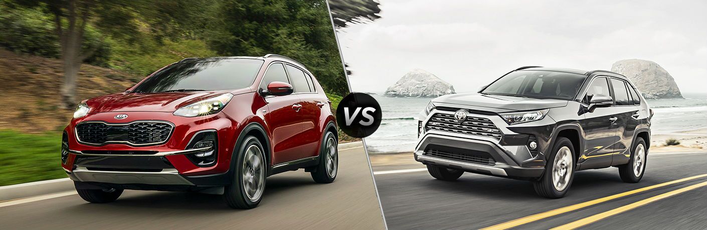 2020 Kia Sportage Vs. 2019 Toyota RAV4 | Friendly Kia