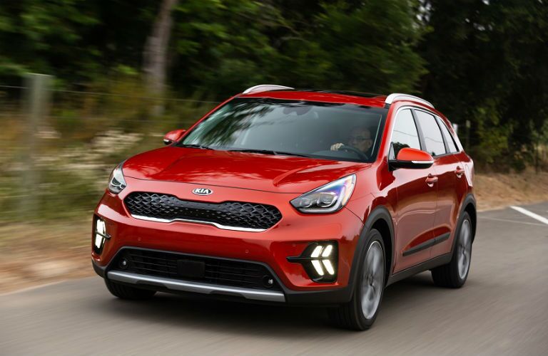Red 2020 Kia Niro