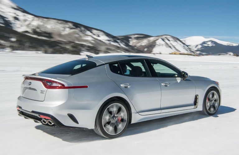 Silver 2021 Kia Stinger