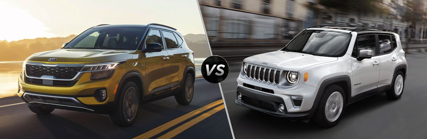 2021 Kia Seltos Vs 2020 Jeep Renegade Friendly Kia