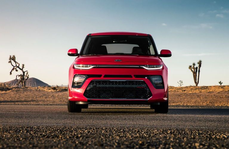 Red 2020 Kia Soul