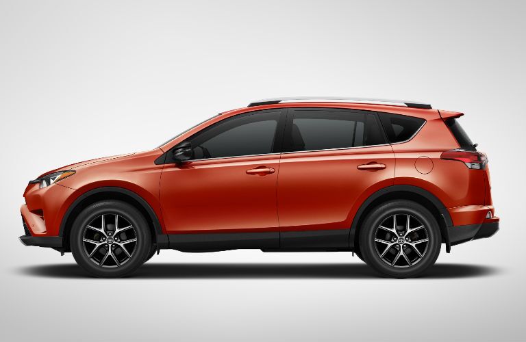 Orange 2016 Toyota RAV4 SE Trim Exterior