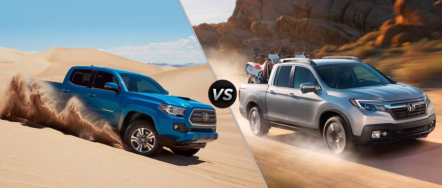 2017 Toyota Tacoma Vs 2018 Honda Ridgeline