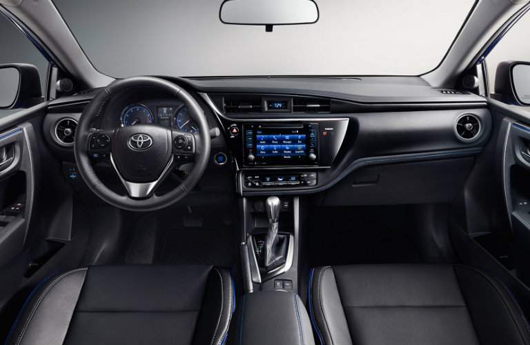 2017 Toyota Corolla dashboard