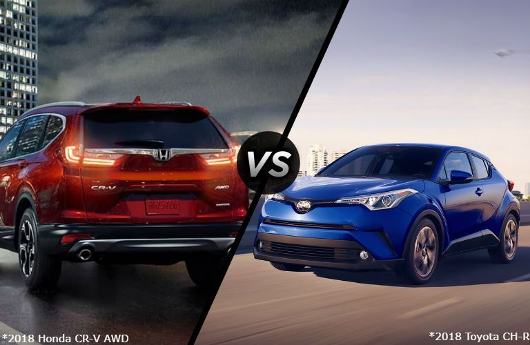 2018 Honda CR-V vs 2018 Toyota CH-R