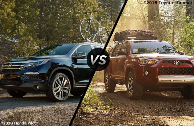 2018 Honda Pilot vs 2018 Toyota 4Runner