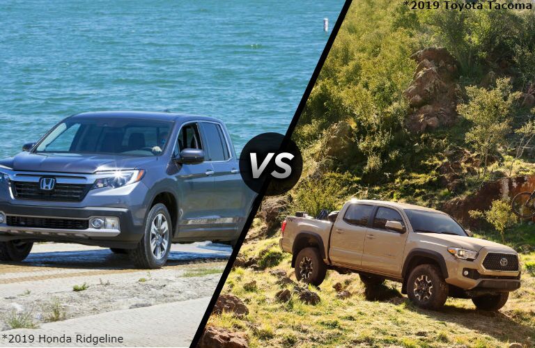 2019 Honda Ridgeline vs 2019 Toyota Tacoma