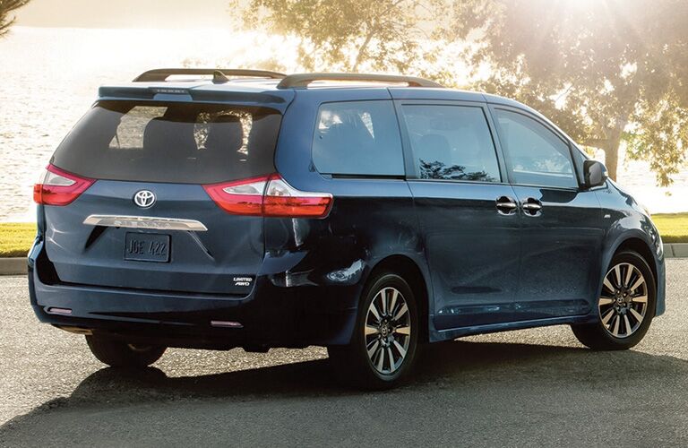 Blue 2020 Toyota Sienna