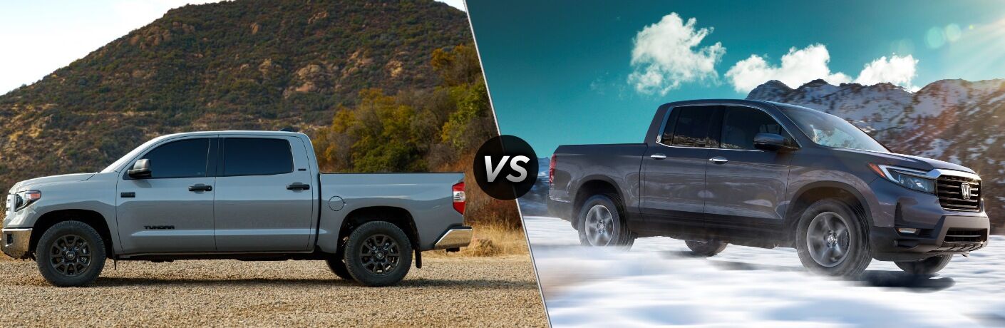 2021 Toyota Tundra vs 2021 Honda Ridgeline