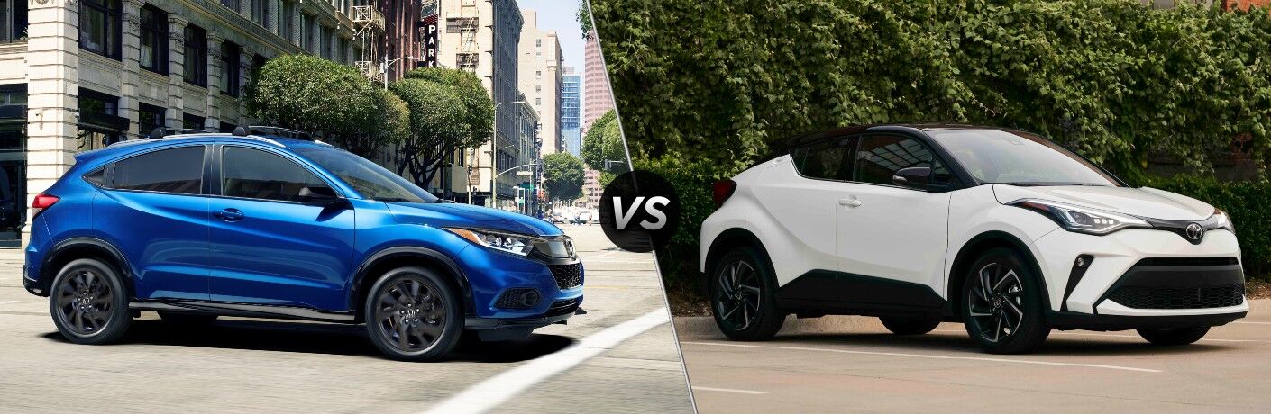 2022 honda hr-v vs 2022 toyota c-hr