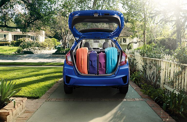 2016 Honda Fit storage space