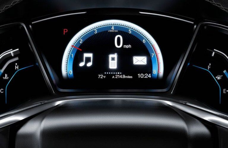 2017 Honda Civic touring gauge cluster